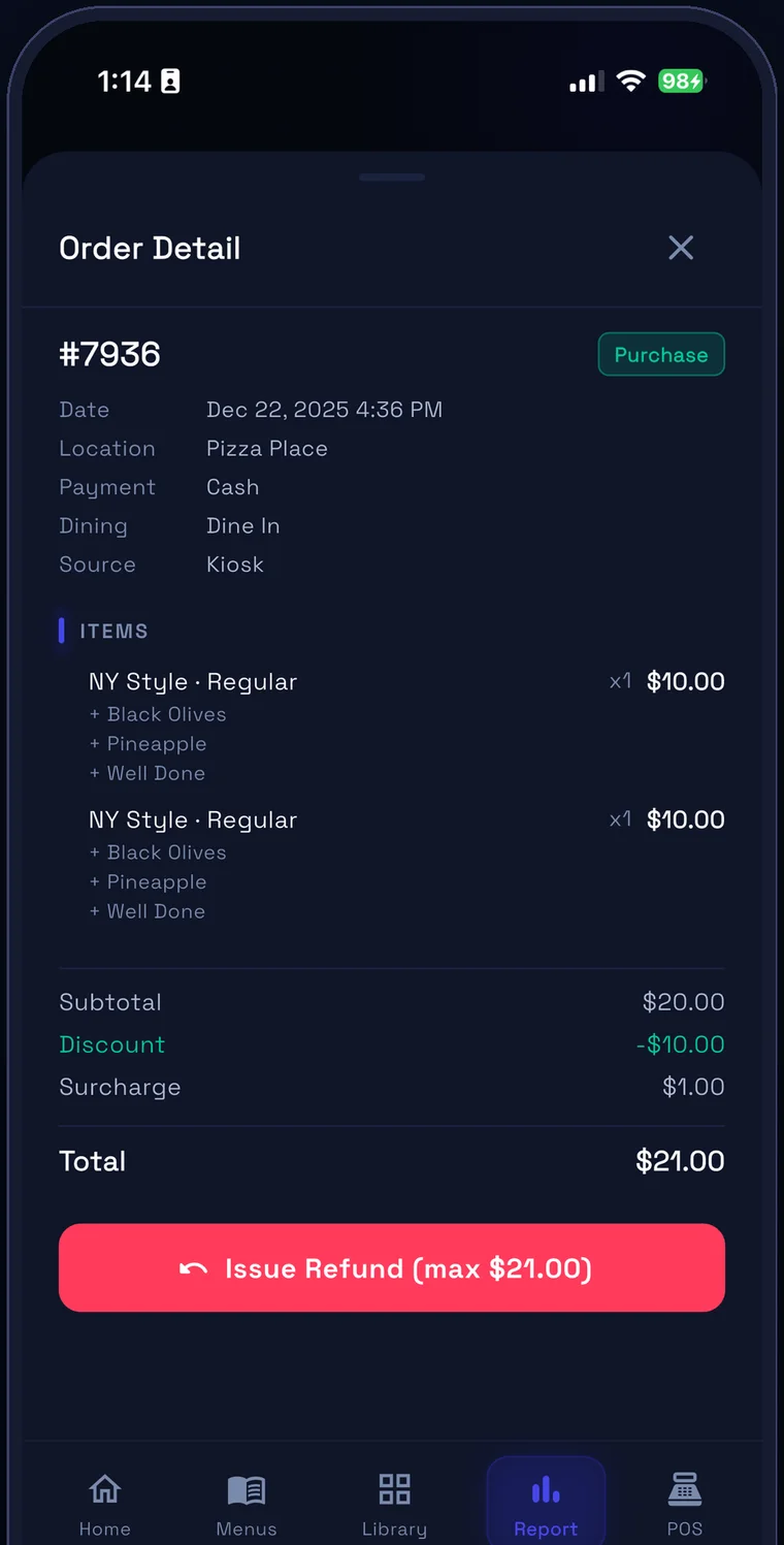 INFI Connect — Refund right from your phone