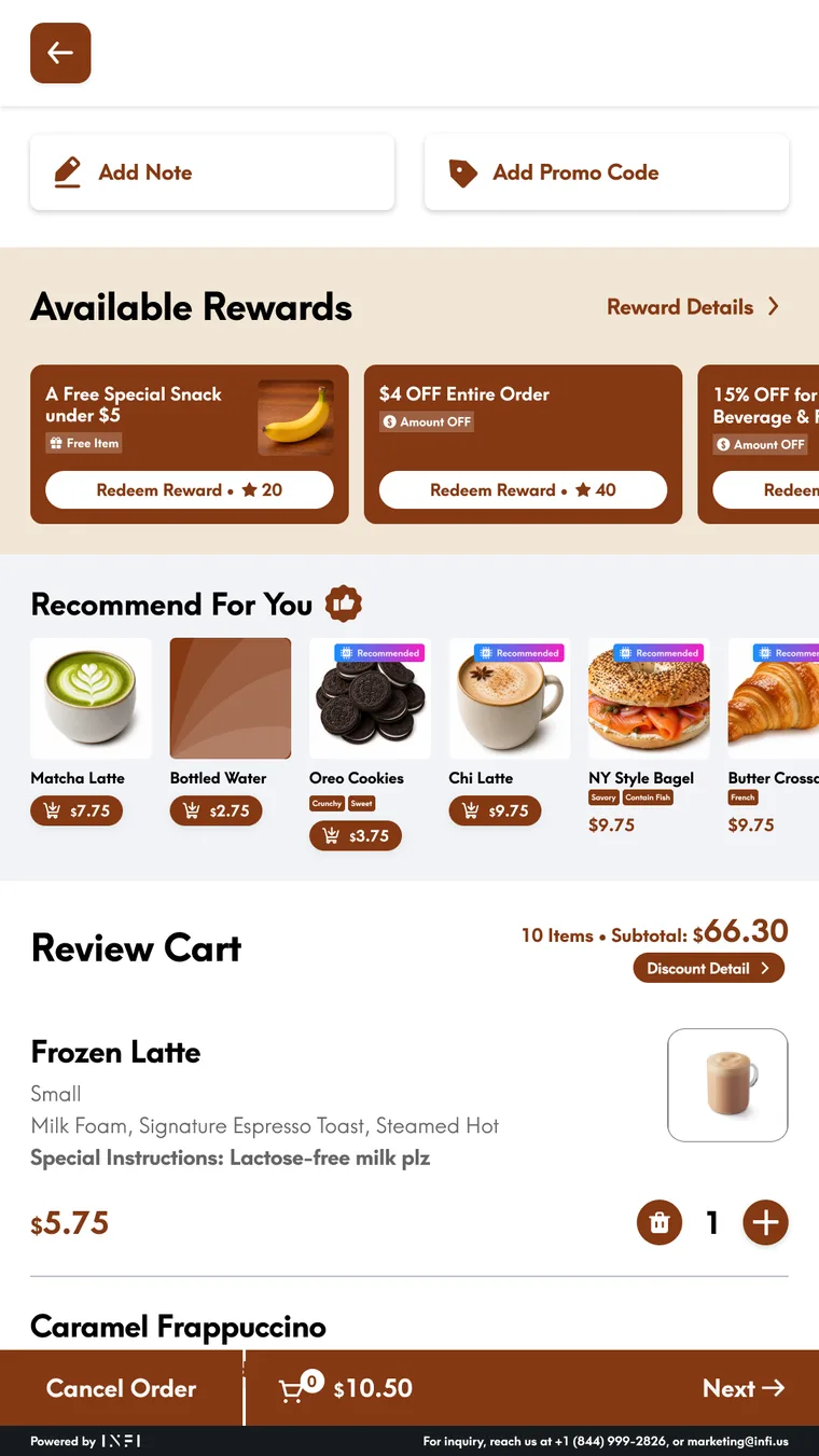 AI-powered upsell